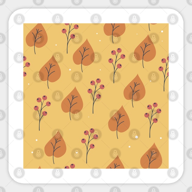 Leaves In Fall Sticker by Nimazka-kun